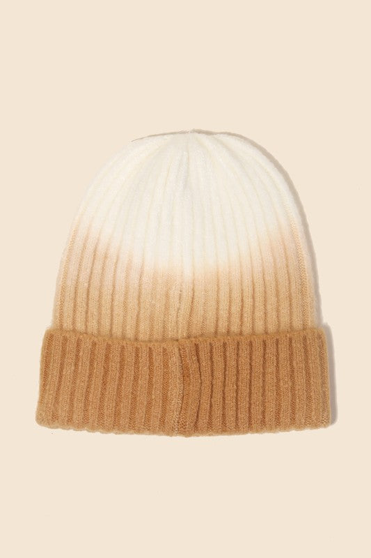 Ombré Mustard Beanie