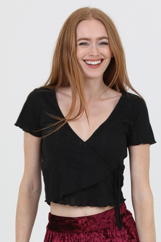 Vicky Wrap Top