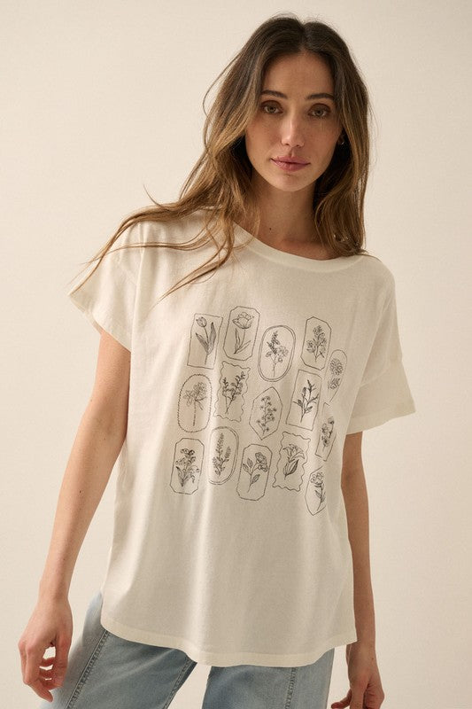 Floral Graphic Tee