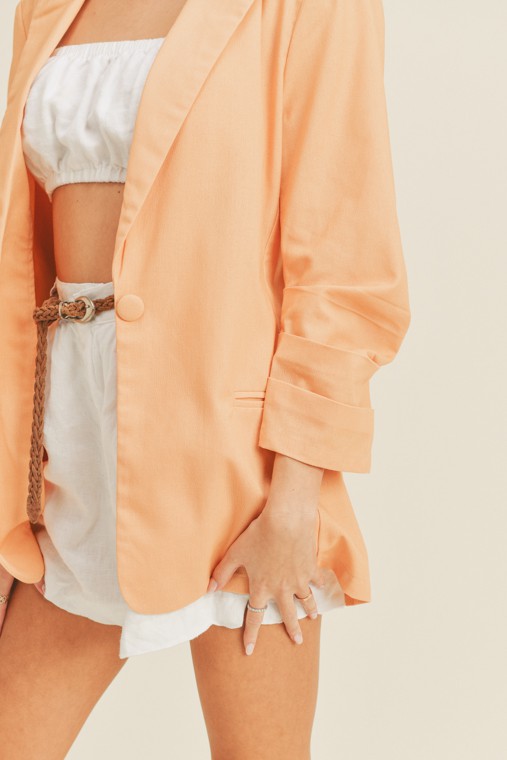 Ice Tangerine Blazer