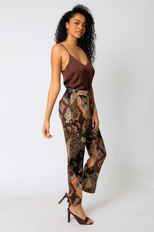Nia Patterned Pants