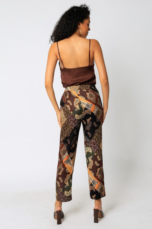 Nia Patterned Pants