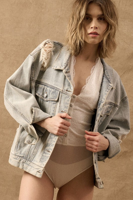 Light Wash Denim Jacket