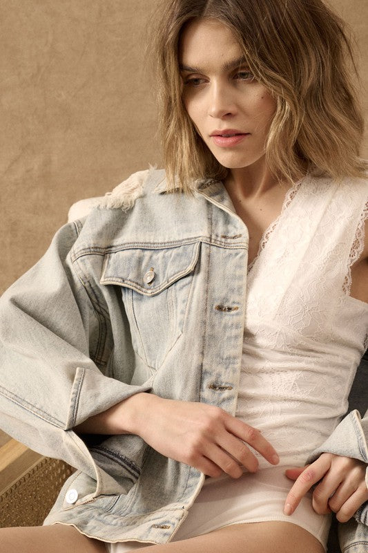 Light Wash Denim Jacket