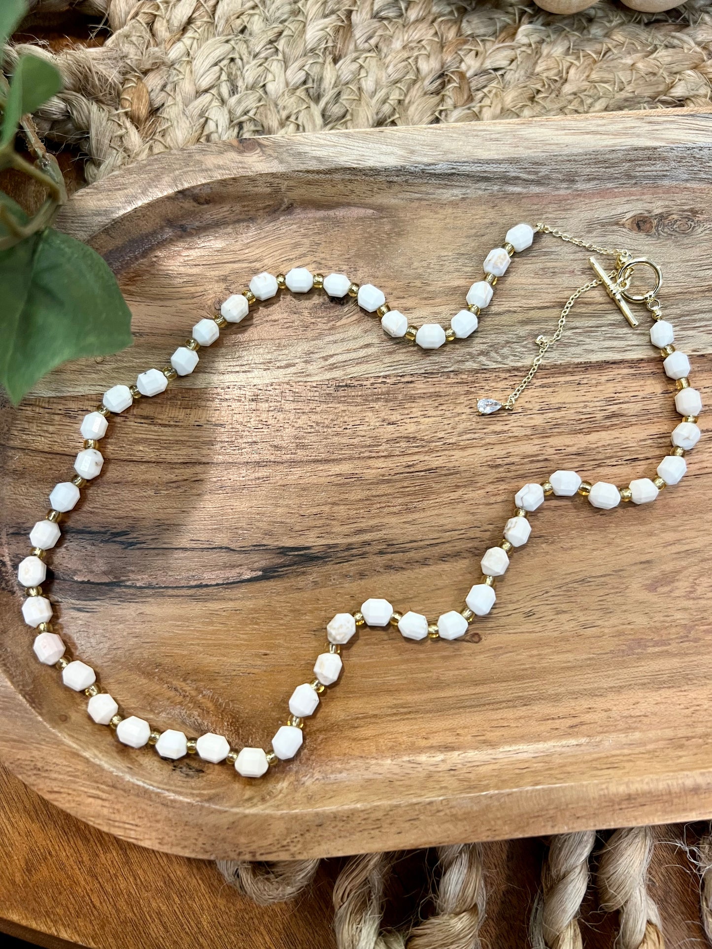 Howlite Necklace