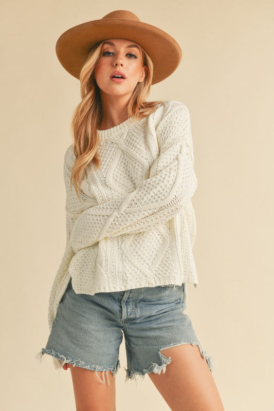 Rory Cable Knit Sweater
