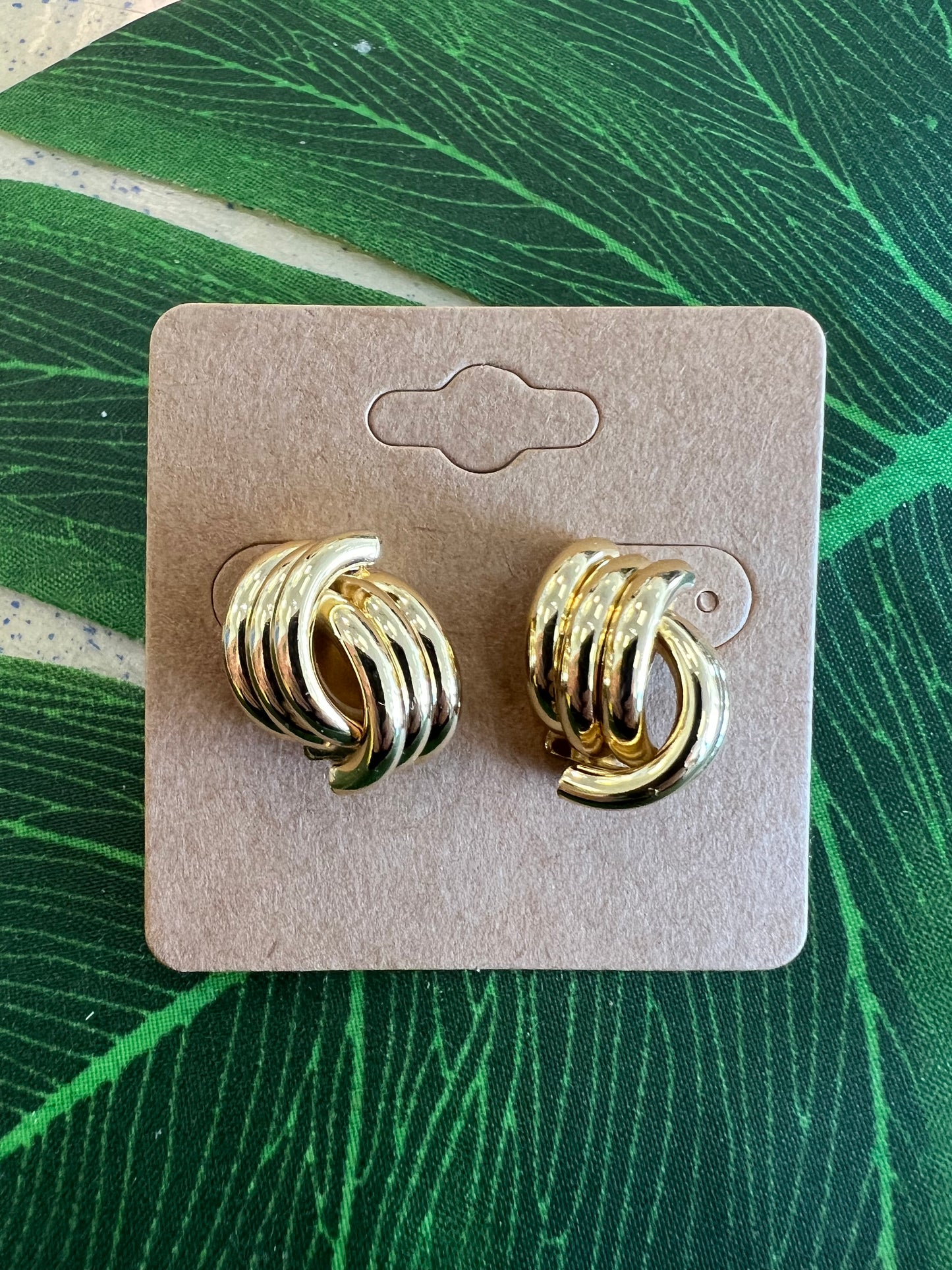 Geo Stud Earrings