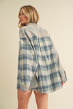 Lucy Plaid Flannel Top