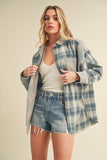 Lucy Plaid Flannel Top