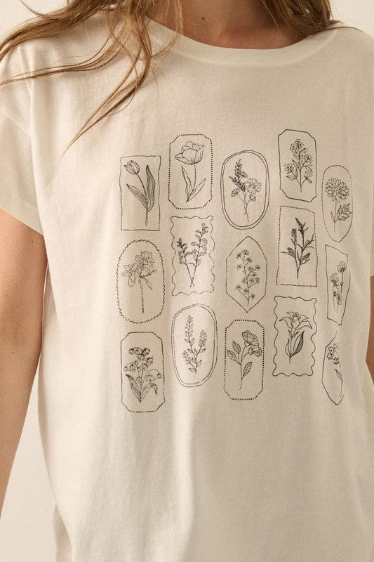 Floral Graphic Tee
