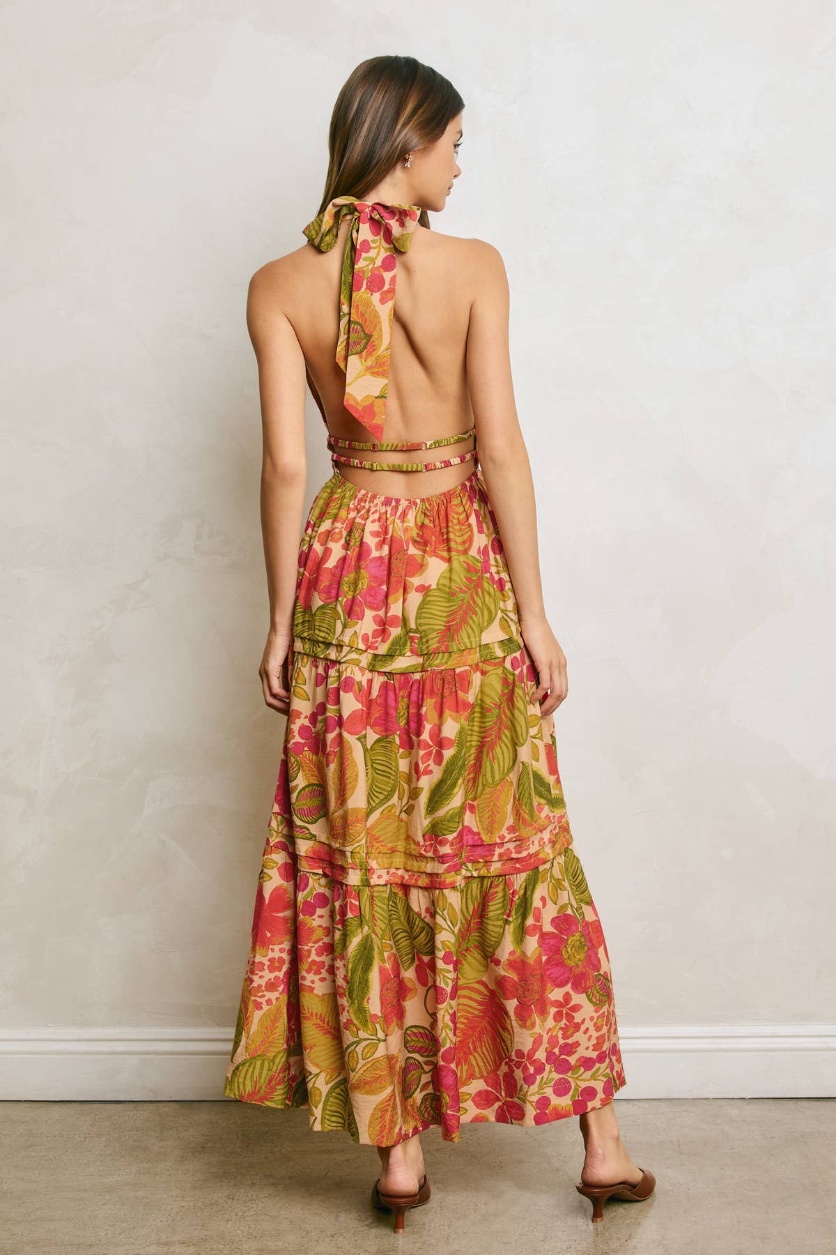 Riley Halter Maxi Dress