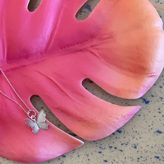 Butterfly Necklace - Gold/White Gold Filled