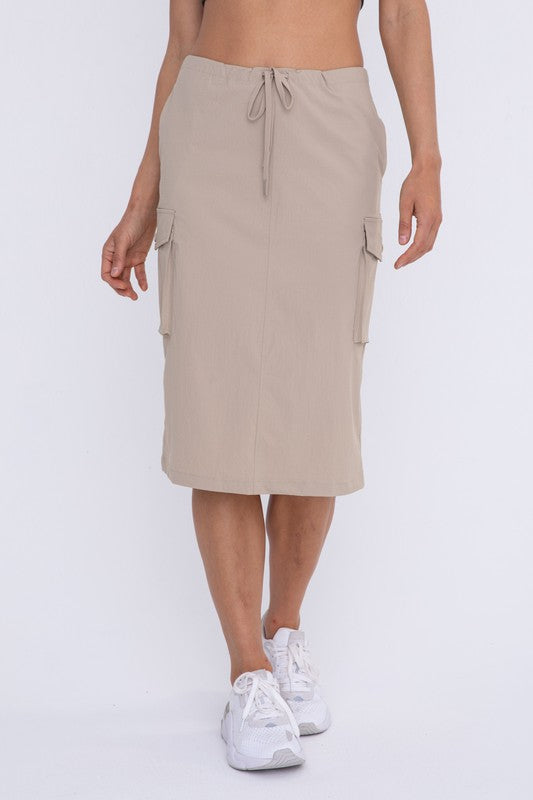 Sarah Midi Cargo Skirt
