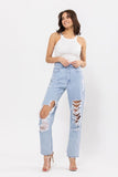 Tessa 90s High Rise Straight Leg Jeans