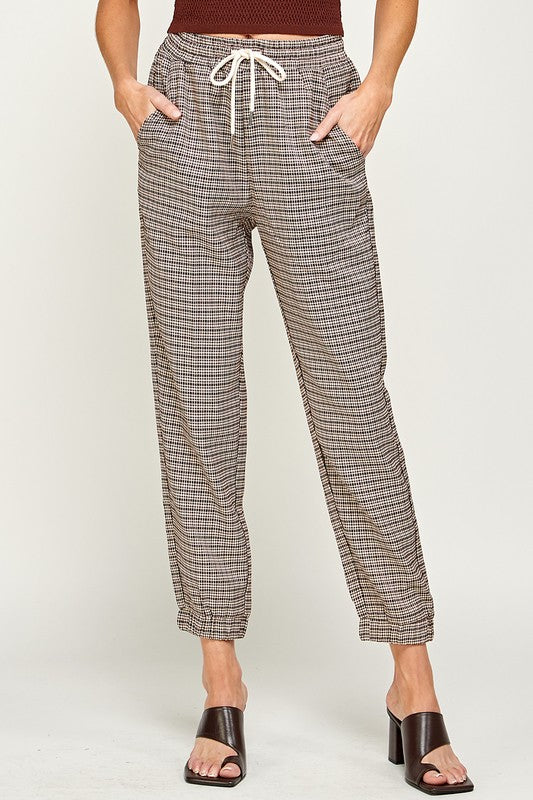 Cyndi Plaid Pants