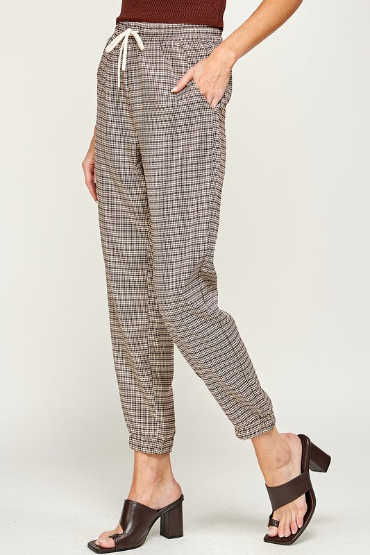 Cyndi Plaid Pants