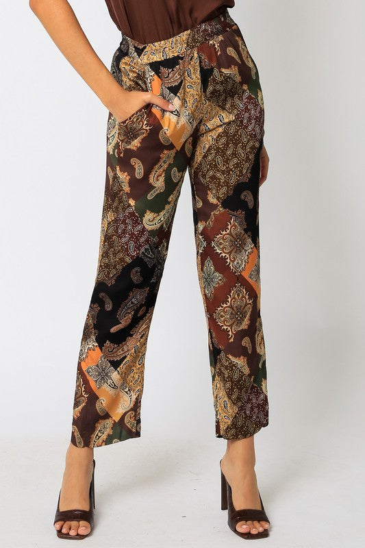 Nia Patterned Pants