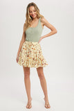 Felicity Ruffle Mini Skirt